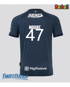 Rangers Mikey Moore #47 Tricou Fotbal Replică 2025-26 Barbati Treilea